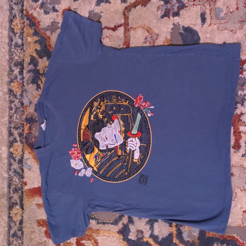 Blue Neptune Samurai Tshirt